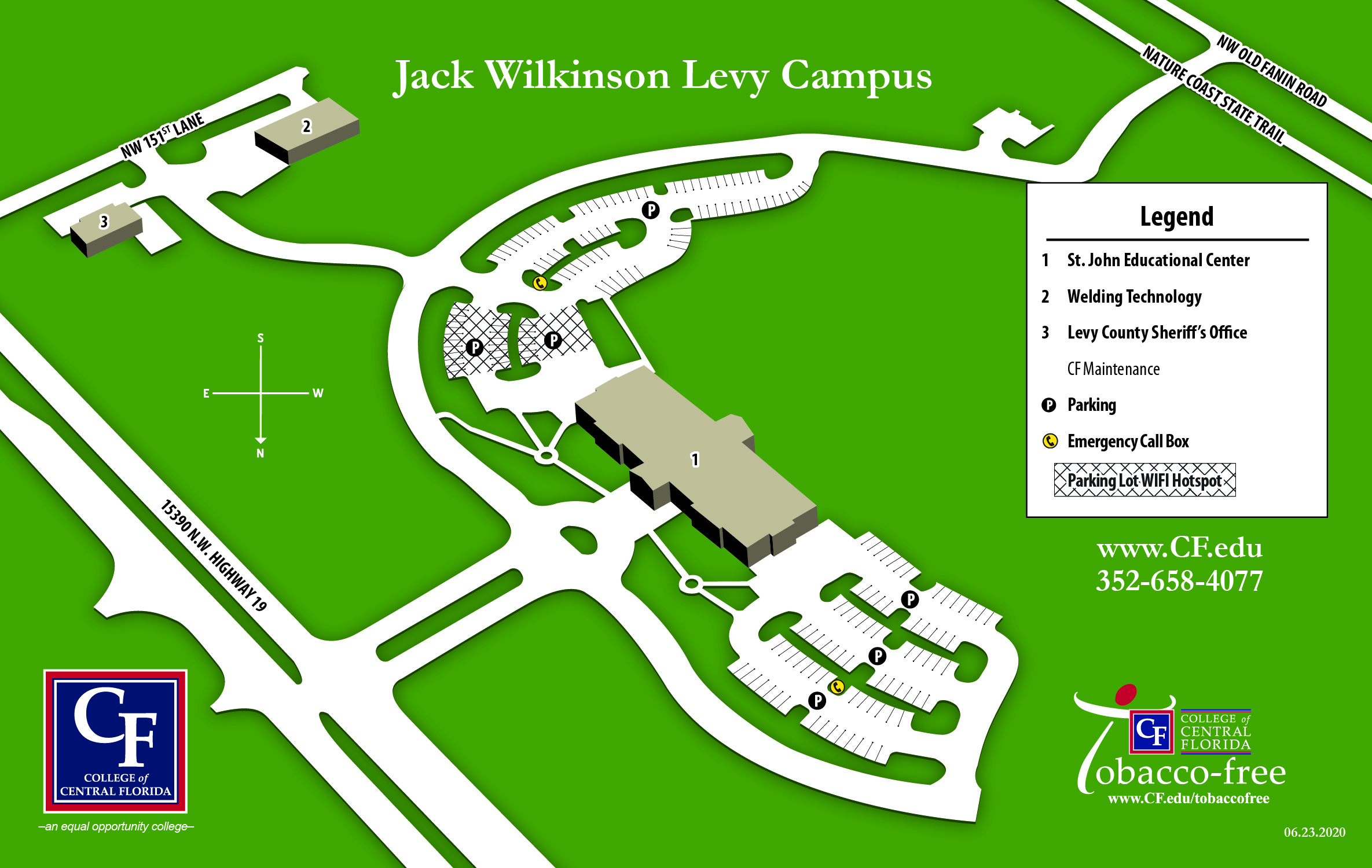 Levy Campus Map